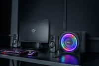 Trust gxt 629 tytan rgb illuminated 2.1 speaker set pc-luidspreker (zwart) - thumbnail