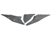 UFO PLAST seitenverkleidung side covers ufo ktm grey - thumbnail