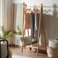 Kave Home Kledingrek 'Natane' kleur Naturel - thumbnail