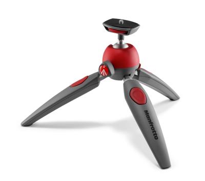 Manfrotto PIXI EVO Mini statief Rood