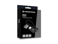 Conceptronic BIAN07B geheugenkaartlezer USB 3.2 Gen 1 (3.1 Gen 1) Type-A Zwart - thumbnail