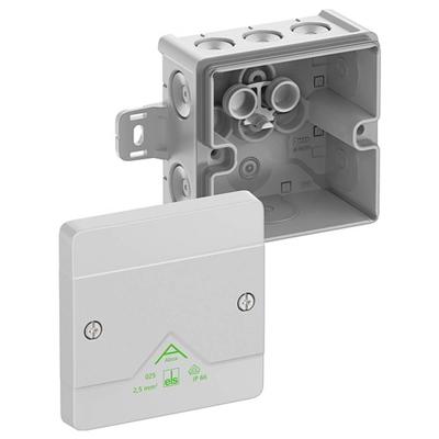 Spelsberg Abox 025 AB-L Verbindingsdoos (l x b x h) 80 x 80 x 52 mm Grijs IP65 1 stuk(s)