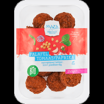 Falafel Tomaat/Paprika 250gr bij Jumbo Falafel Tomaat/Paprika 250gr bij Jumbo