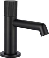 Ben Engraved Line fonteinkraan mat zwart - thumbnail