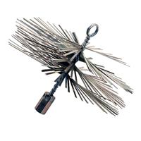 Dario CMB208180 Schoorsteenveegborstel 18 cm Metaal - thumbnail