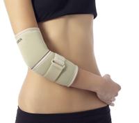 Teyder Neopreen Elleboogbrace - XL - Universeel - Beige - thumbnail