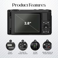 Yashica City 200 zwart - thumbnail