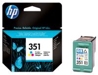 Originele inkt cartridge HP 351 Tricolor - thumbnail