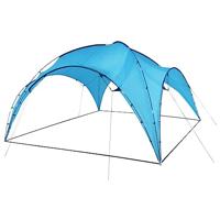 VidaXL Partytent boog 450x450x265 cm lichtblauw - thumbnail