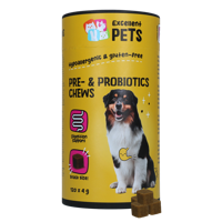 Excellent Pets Pre- & Probiotics Chews 120 Treats - thumbnail