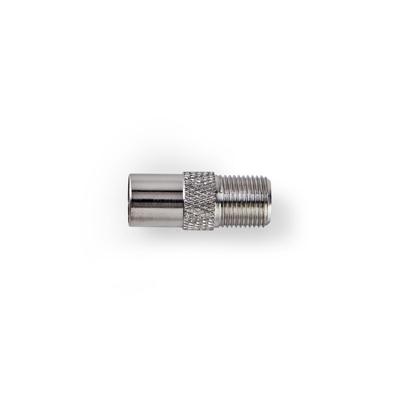 Satelliet- en antenne-adapter | Coax male - F female | 10 stuks | Metaal