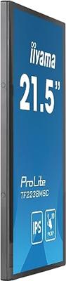Iiyama 21,5 Bonded PCAP Touchscreen monitor Energielabel: D (A - G) 54.6 cm (21.5 inch) 1920 x 1080 Pixel 16:9 5 ms HDMI, DisplayPort, USB-A 3.1 Gen 1 IPS LED