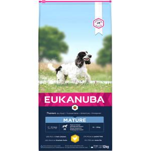 Eukanuba Mature Medium Breed kip hondenvoer 15 kg Eukanuba Mature Medium Breed kip hondenvoer 15 kg