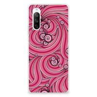 Sony Xperia 10 III | Hoesje maken | Swirl Pink - thumbnail