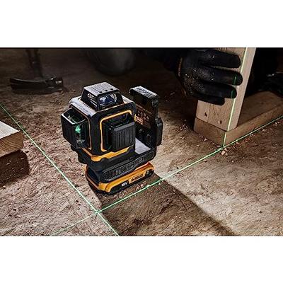 DeWALT DCLE34031D1 3x360° Compacte kruislijnlaser groen 18V XR 2.0Ah in koffer - thumbnail