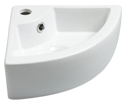 Fontein Wiesbaden Pallas Hoekfontein 44,5x32,5x13cm Keramiek Wit (exclusief waste) Fontein Wiesbaden Pallas Hoekfontein 44,5x32,5x13cm Keramiek Wit (exclusief waste)