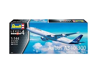 Revell 1/144 Airbus A340-300 "Lufthansa" New Livery Revell 1/144 Airbus A340-300 "Lufthansa" New Livery