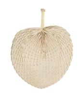 Wandversiering Leaf naturel riet - thumbnail