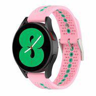 Dot Pattern bandje - Roze - Samsung Galaxy Watch - 42mm Dot Pattern bandje - Roze - Samsung Galaxy Watch - 42mm