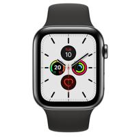 Apple Watch Series 5 44mm Stainless Steel Cellular (Simlockvrij) / SV - thumbnail