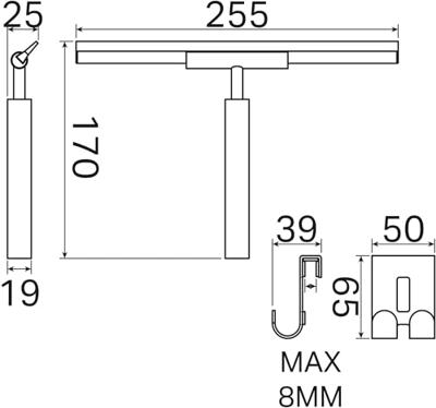 Badkamer wisser Haceka Selection Chroom