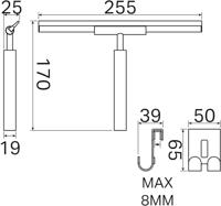 Badkamer wisser Haceka Selection Chroom - thumbnail