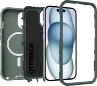 Otterbox Defender Backcover Apple iPhone 16e, iPhone 15, iPhone 14, iPhone 13 Groen MagSafe compatible - thumbnail
