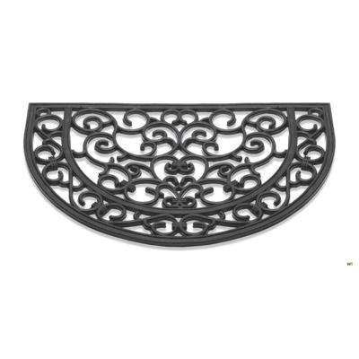 Deurmat Antiek Halfrond Rubber 40x60Cm Deurmat Antiek Halfrond Rubber 40x60Cm