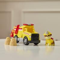 PAW Patrol Brandweerredding Rubble's kiepwagen met speelfiguur - thumbnail