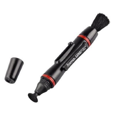 Hama Lenspen Classic, reinigingspen voor lens- en filterreiniging, 11,5 cm lang, rood/zwart