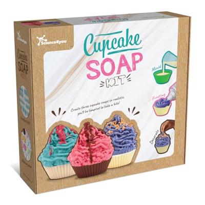 Oku Science4you - cupcake zeep maken Oku Science4you - cupcake zeep maken