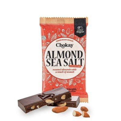 Chokay Pure Chocolade Amandel Zeezout