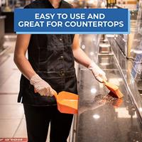 Handveger Vikan medium vezel 330mm rood - thumbnail