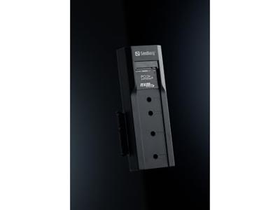 Sandberg USB Cloner+Dock M2+NVMe+SATA USB 3.2 Gen 2 (3.1 Gen 2) Type-C Zwart