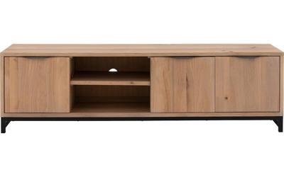 Goossens Tv Meubel Max, 3 deuren 1 open vak 40 cm diep