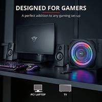 Trust GXT 629 Tytan RGB Illuminated 2.1 Speaker Set pc-luidspreker - thumbnail