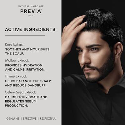 Previa Natural Haircare Extra Life Dry Dandruff Shampoo 100ml