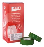 Apli plakband ft 19 mm x 33 m, groen - thumbnail
