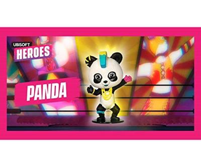 Just Dance Ubisoft Heroes Collection Chibi Figure Panda 10 cm - thumbnail