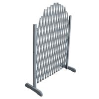 VidaXL Tuinlatwerk 1,8x1 m massief vurenhout grijs - thumbnail