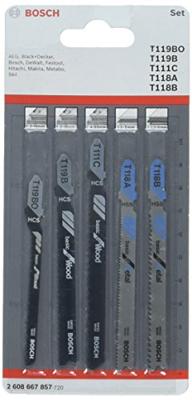 Bosch Accessoires Set T-Shank (Wood/Metal) - 2608667857