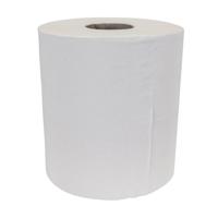 Towlers poetsrol midirol 20cm 2-laags 160cm cellulose wit per stuk - thumbnail