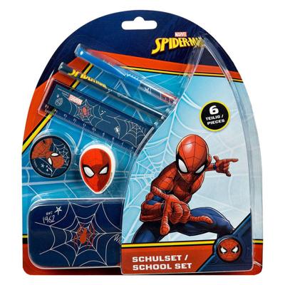 Undercover Schoolset spiderman, 6dlg.
