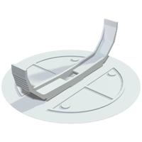 OBO Bettermann 2004634 Veerdeksel (Ø x d) 80 mm x 1 mm 25 stuk(s) - thumbnail