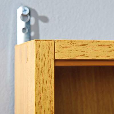 Vitrine Compilati - beukenkleur - 60x80x9,5 cm - Leen Bakker