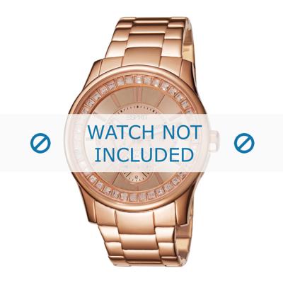 Esprit horlogeband ES105442-004 Staal Rosé