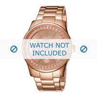 Esprit horlogeband ES105442-004 Staal Rosé - thumbnail