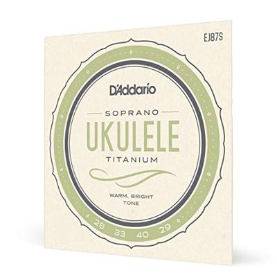 D&apos;Addario EJ87S Pro Arte Titanium snarenset voor sopraan ukelele