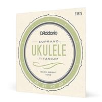 D&apos;Addario EJ87S Pro Arte Titanium snarenset voor sopraan ukelele - thumbnail