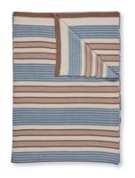 Pip Studio Pip Studio Bonsoir Combistripe Sprei Blauw 130x170 cm - thumbnail